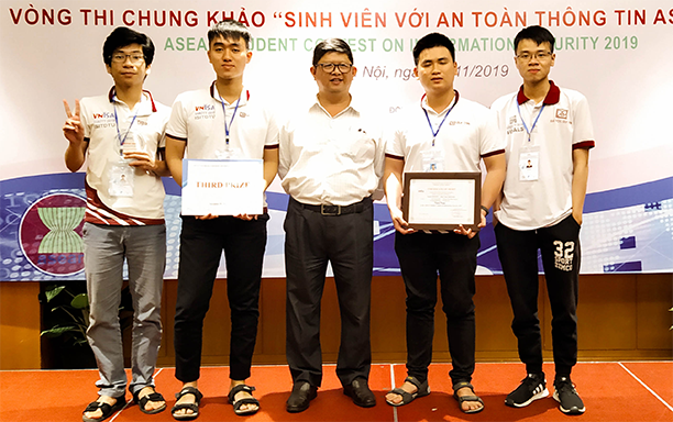 Giai Ba Cuoc Thi Sinh vien voi An toan Thong tin ASEAN 2019